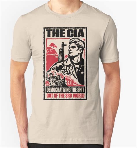 "CIA 3rd World" T-Shirts & Hoodies by LibertyManiacs | Redbubble