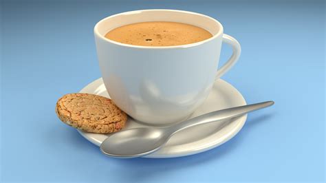 Coffee & Biscuit Free Stock Photo - Public Domain Pictures