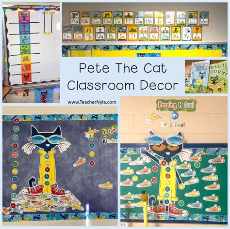 Pete The Cat Classroom Decor Ideas | Nyla's Crafty Teaching