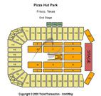 Toyota Stadium Frisco Texas Seating Chart