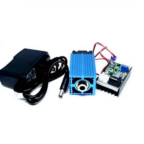 Adjustable Sky Blue Laser Diode Module 488nm 60mW with Fan Cooling - Dioded