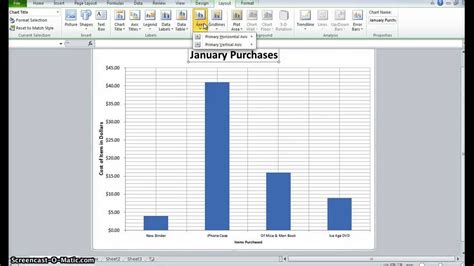 Chart Basics in Excel 2010.mp4 - YouTube