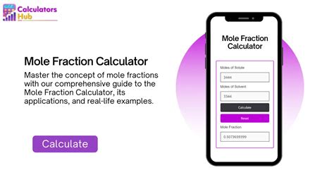 Mole Fraction Calculator | Essential Tool for Chemistry Students