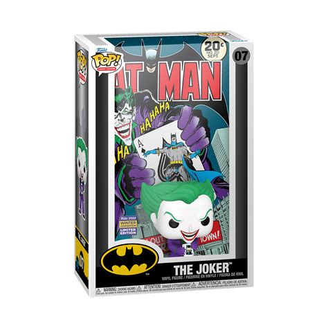 Funko Pop! Comic Cover: The Joker Vinyl Figure (Winter 2022 Shared ...