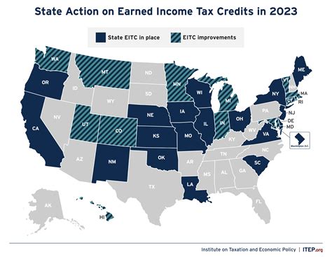 State Action on Child Tax Credits and Earned Income Tax Credits in 2023 ...