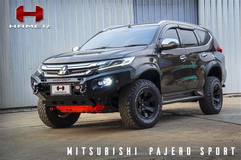 Mitsubishi Pajero Sport 2016+Hamer King Series Front Replacement Bumper - 4x4 Accessories