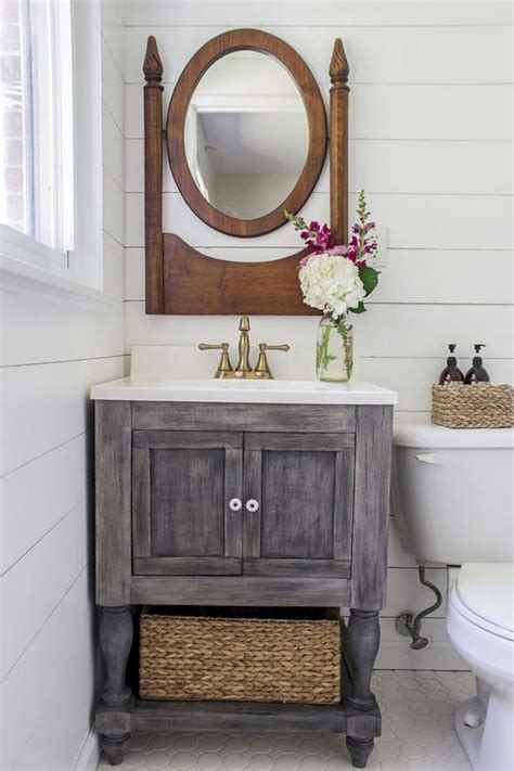 35 Best Rustic Bathroom Vanity Ideas and Designs for 2020