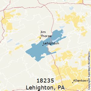 Lehighton (zip 18235), PA