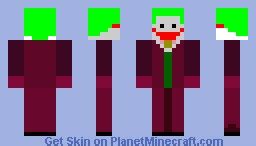 The Joker Minecraft Skin