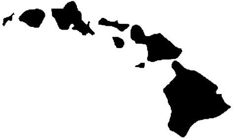 silhouette hawaiian islands png - Clip Art Library