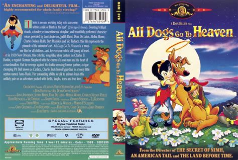 All Dogs Go To Heaven - Movie DVD Scanned Covers - 676All Dogs Go To ...