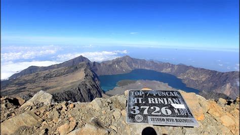 PESONA GUNUNG RINJANI TERUS MENARIK PERHATIAN PARA PENDAKI INDONESIA ...