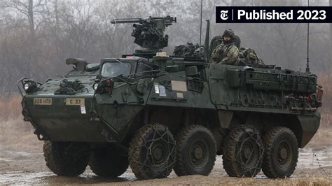 What Are Stryker Vehicles? And Why Are They Being Sent to Ukraine? - The New York Times