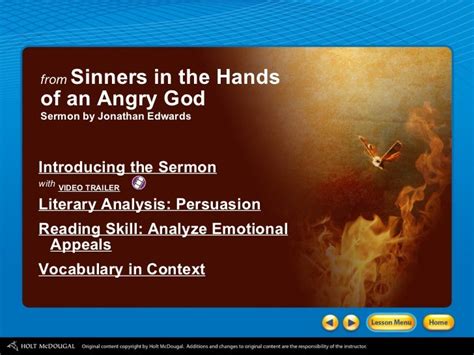 Sinners in the Hands of Angry God