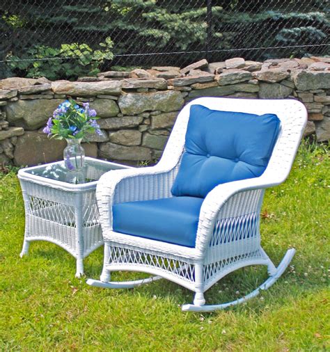 Outdoor Wicker Rocker - Princeton | Wicker patio chairs, Outdoor wicker chairs, Outdoor wicker ...