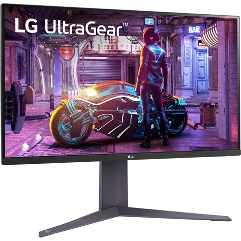 LG UltraGear 31.5" 4K HDR 144 Hz Gaming Monitor 32GQ750-B B&H