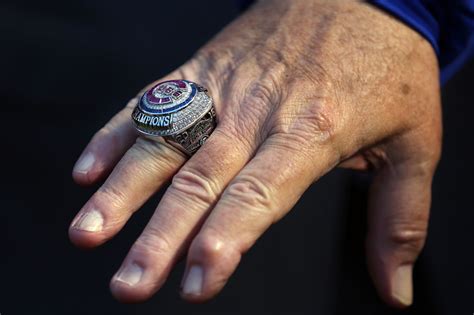 Steve Bartman got a Chicago Cubs World Series ring