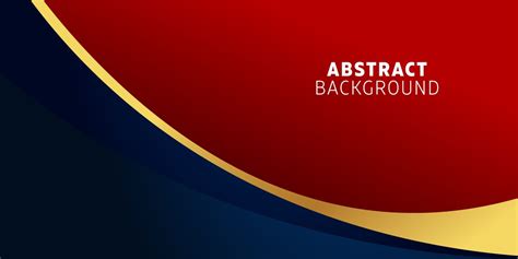 Blue, Red and Golden Abstract Background Template – GraphicsFamily