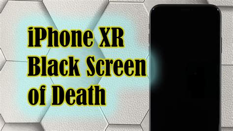 How To Fix The Iphone Xr Black Screen Of Death Issue After Ios 14.2 ...