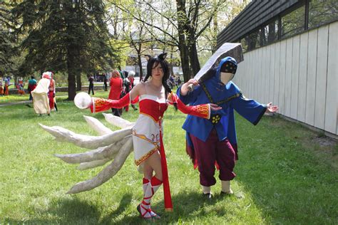 Ahri and Vandal Jax cosplay by O3OH on DeviantArt