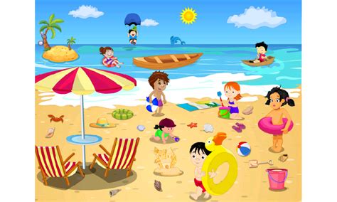 beach clipart - Clip Art Library