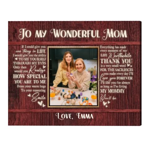 Personalized Photo Gifts For Mom, Mother's Day Picture Gifts For Mom ...