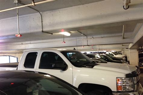 I wish Houston's parking garages (like the Galleria) would employ a system like this where red ...