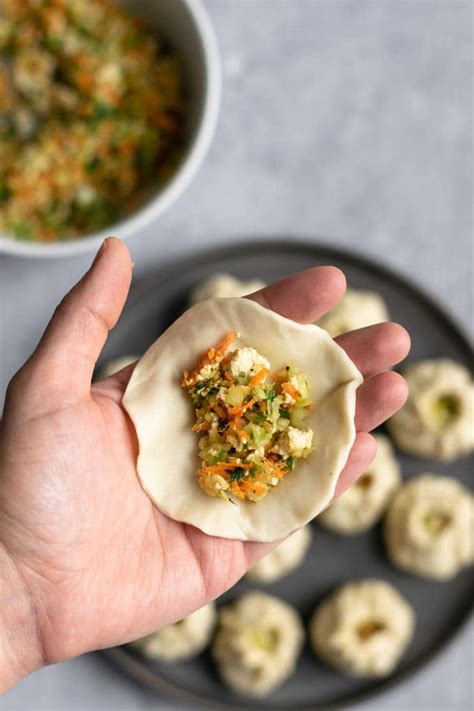 Tibetan Vegetable Momos with Spicy Sesame Tomato Chutney • The Curious Chickpea