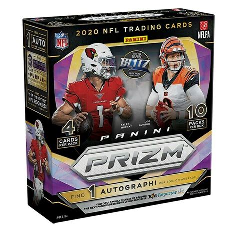 2020 Panini Prizm Football Mega Box (40 Cards) (Fanatics - Purple ...