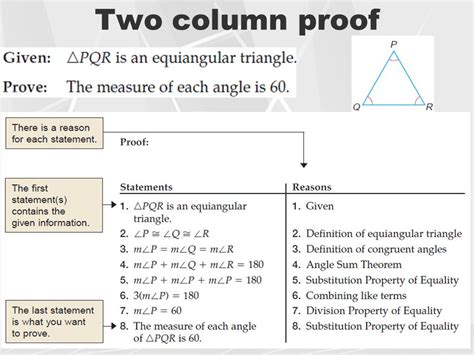 2 Column Proof Geometry Examples - payment proof 2020