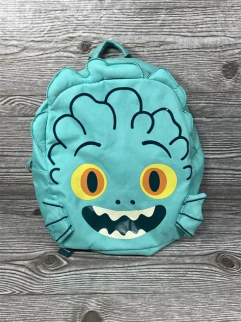 DISNEY PIXAR LUCA Sea Monster Teal Backpack Bag For Kids Disney Japan £ ...