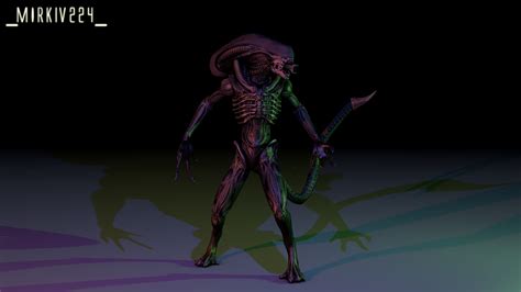 Xenomorph Drone by MirKiv224 on DeviantArt