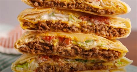 Copycat Crunchwrap Supreme Recipe - kitchen background