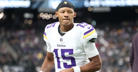 Vikings' Joshua Dobbs Benched, Replaced by Nick Mullens vs. Raiders ...