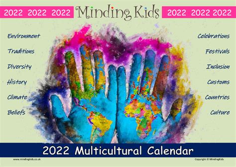 Multicultural Calendar - MindingKids