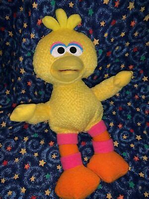 Sesame Street 11" BIG BIRD Plush Stuffed Animal Toy by Fisher Price | eBay