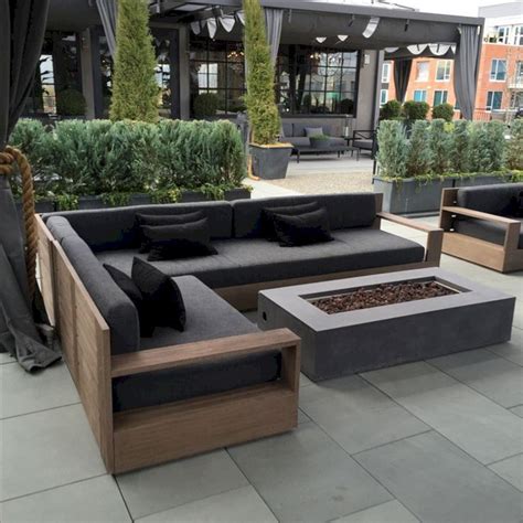 25 DIY Wood Patio Furniture For Comfortable Home Outdoor Ideas — Freshouz Home & Architecture ...