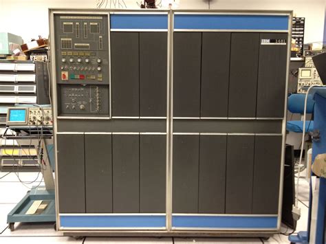 IBM 1401 mainframe. I learned programming on this machine. Remember ...