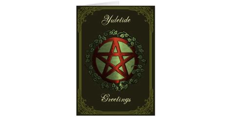 Yuletide Greetings Card | Zazzle