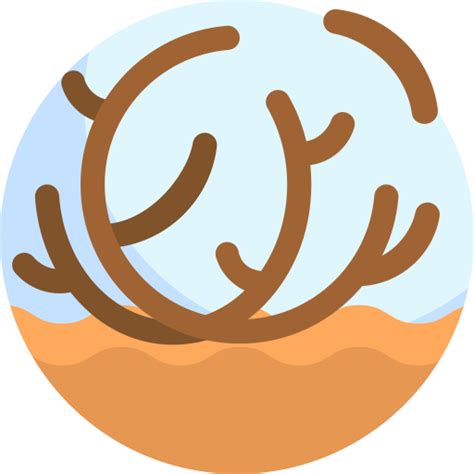 Tumbleweed Detailed Flat Circular Flat icon