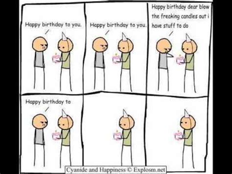 Funny happy birthday song - YouTube