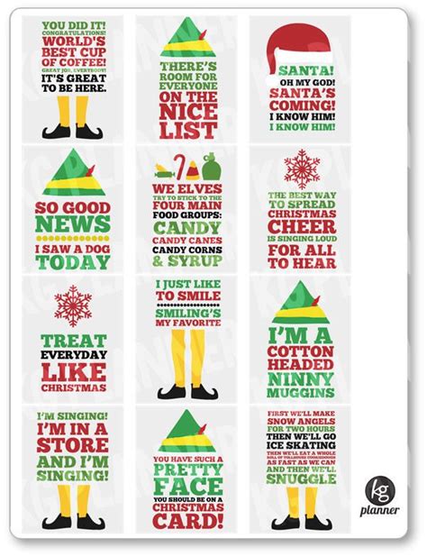 Elf Movie Quotes Elf Themed Christmas Party, Elf Christmas Decorations ...