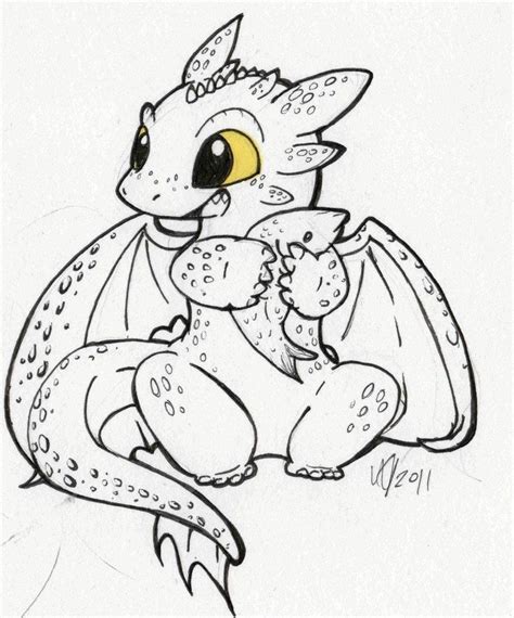 Chibi Toothless by GothicHikage on deviantART | Dragon coloring page, Unicorn coloring pages ...