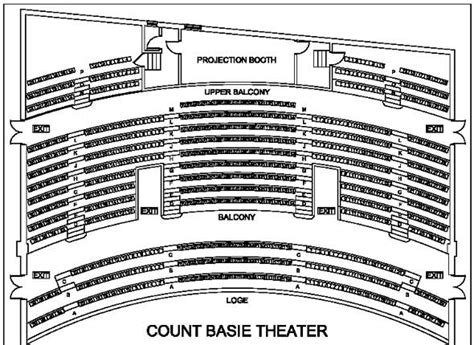 Count Basie Seating Plan | Elcho Table