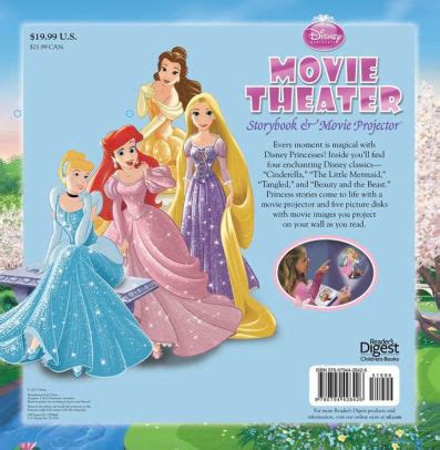 Disney Princess Movie Theater: Storybook & Movie Projector by Disney ...