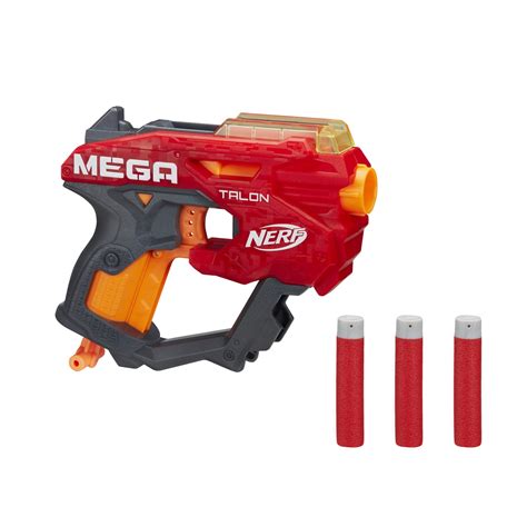 Nerf Mega Talon Blaster, Includes 3 AccuStrike Nerf Mega darts, for ...