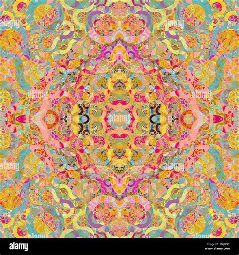 Abstract Boho Art Stock Photo - Alamy