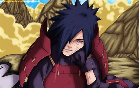 Wallpaper look, guy, Naruto, naruto, character, brunette, rinnegan, Madara Uchiha, Edo-tensei ...