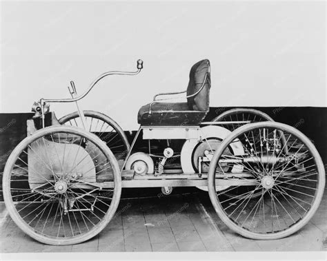 Ford First Automobile 1896 Quadricycle 8x10 Reprint Of Old Photo 1 – Photoseeum