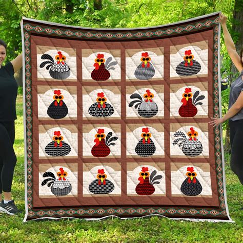 Chicken Crazy Pattern Quilt | Patterns For You